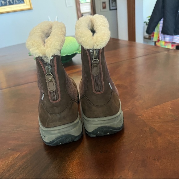 The North Face Bella Alta Suede Lined Zip Boots Women’s Size 8 - Picture 6 of 11